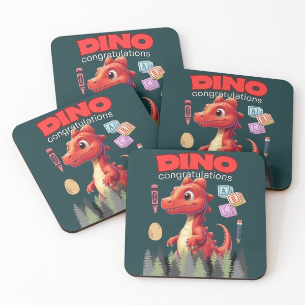 Item preview, Dino congratulations designed and sold by KIDS-PRINTS.