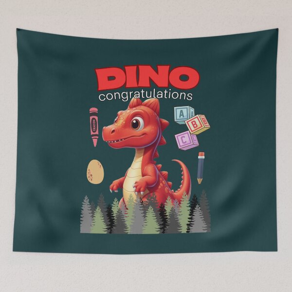 Item preview, Dino congratulations designed and sold by KIDS-PRINTS.