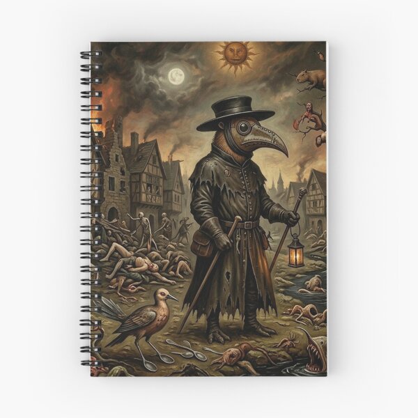 Item preview, The Garden of Earthly Capybaras: Plague Doctor Surrealism designed and sold by FatalMiaoooo.
