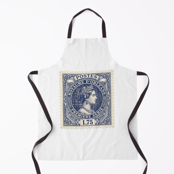 Item preview, Vintage Royal Postage Stamp – Antique Queen Portrait Classic Philately Design designed and sold by timizar.