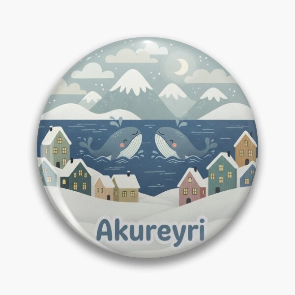 Artikelvorschau, Akureyri Wintertime Fjord entworfen und verkauft von M4nulas.