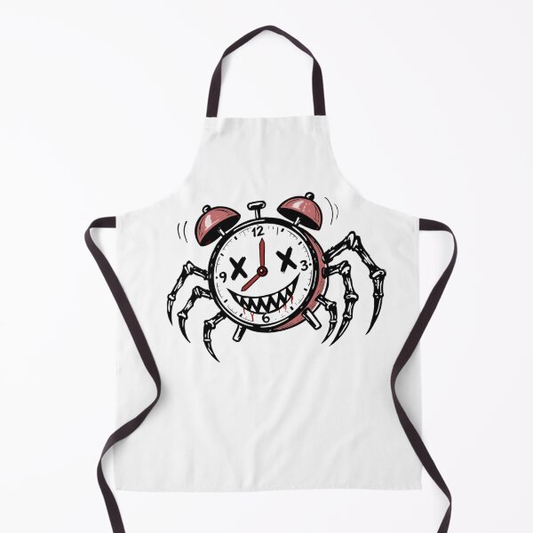Item preview, Spider clock designed and sold by FrgttnNinjaInk.
