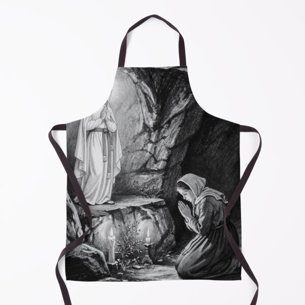 Item preview, Bernadette and the Virgin Mary (Lourdes) designed and sold by jefboutique6150.