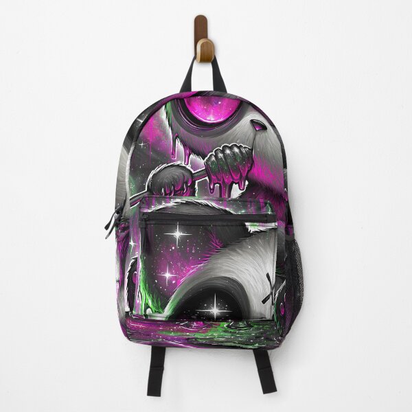 Item preview, Gothic Panda Eating Honey Cute Creepy Dark Galaxy Art designed and sold by DonaldWaltersxx.