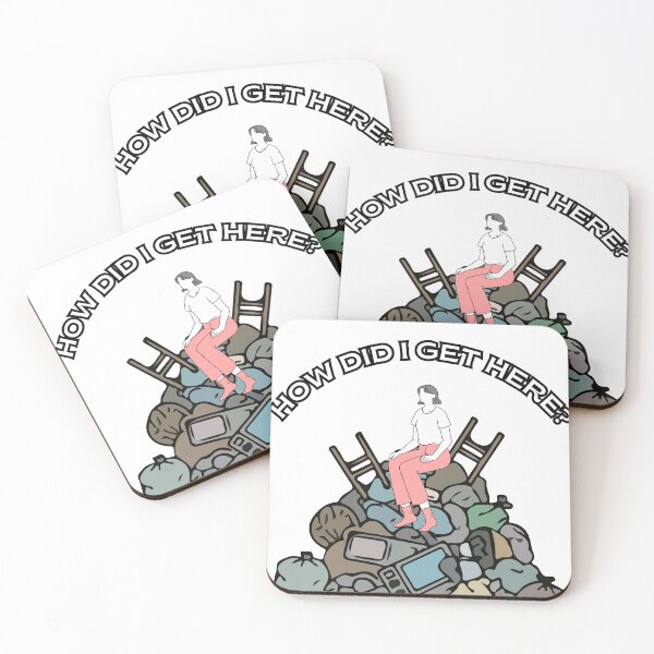 Item preview, HOW DID I GET HERE? designed and sold by I’m Tired .