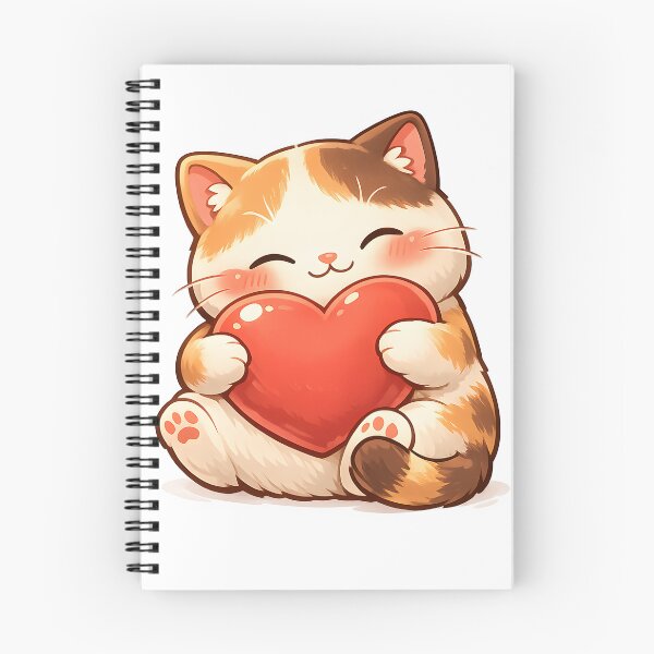 Item preview, Not Fat Just Full of Love Cute Chubby Cat Funny Quote Cat Lover Gift designed and sold by Martin's_Design.