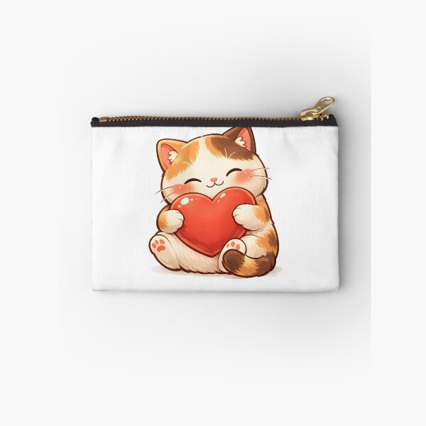 Item preview, Not Fat Just Full of Love Cute Chubby Cat Funny Quote Cat Lover Gift designed and sold by Martin's_Design.