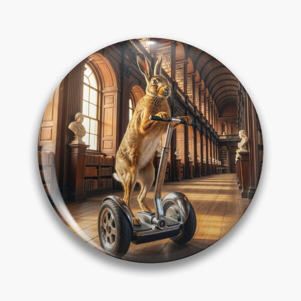 Item preview, Irish Hare Tours Trinity Library in Dublin designed and sold by Tridentulus.