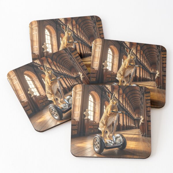 Item preview, Irish Hare Tours Trinity Library in Dublin designed and sold by Tridentulus.