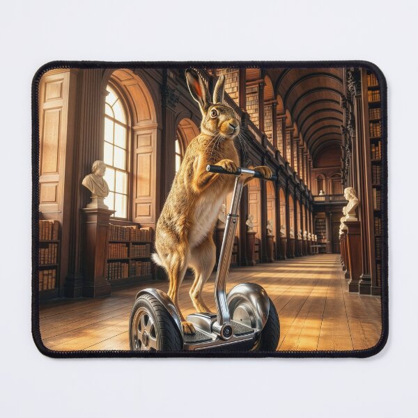 Item preview, Irish Hare Tours Trinity Library in Dublin designed and sold by Tridentulus.