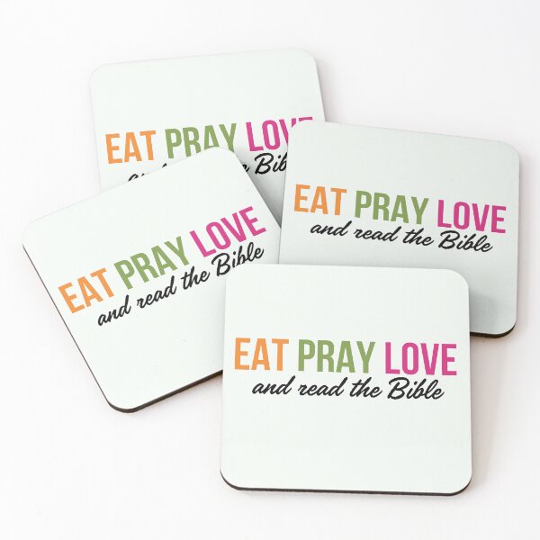 Item preview, Eat Pray Love and Read the Bible – Faith designed and sold by Original Christians.
