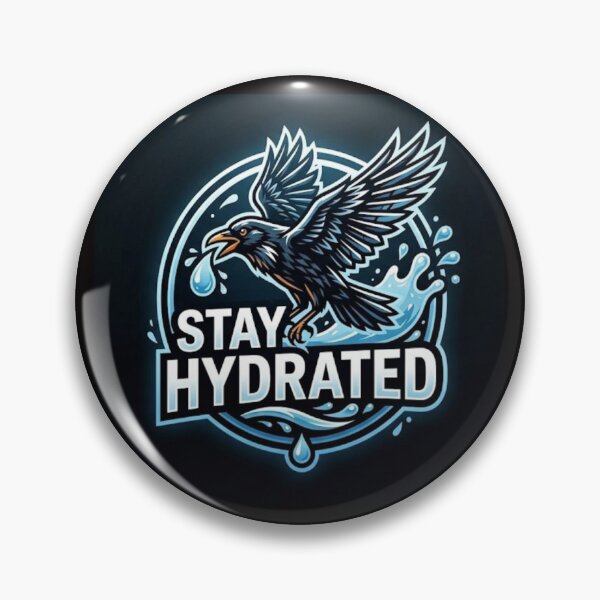 Item preview, Stay Hydrated (Crow) (HQ) designed and sold by JVP Universe.