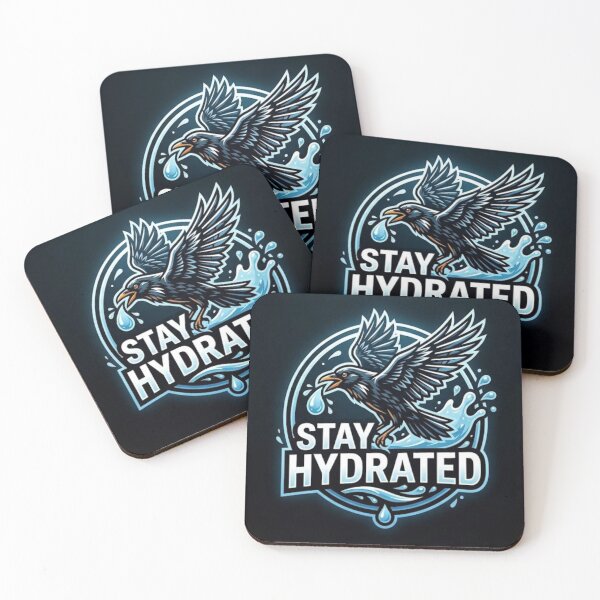 Item preview, Stay Hydrated (Crow) (HQ) designed and sold by JVP Universe.