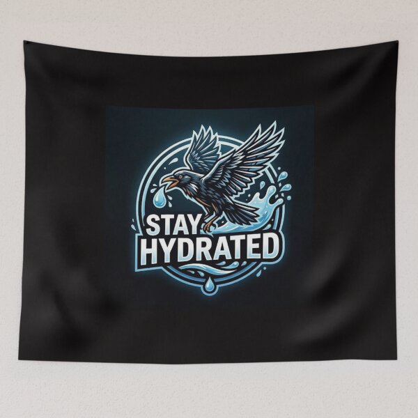 Item preview, Stay Hydrated (Crow) (HQ) designed and sold by JVP Universe.