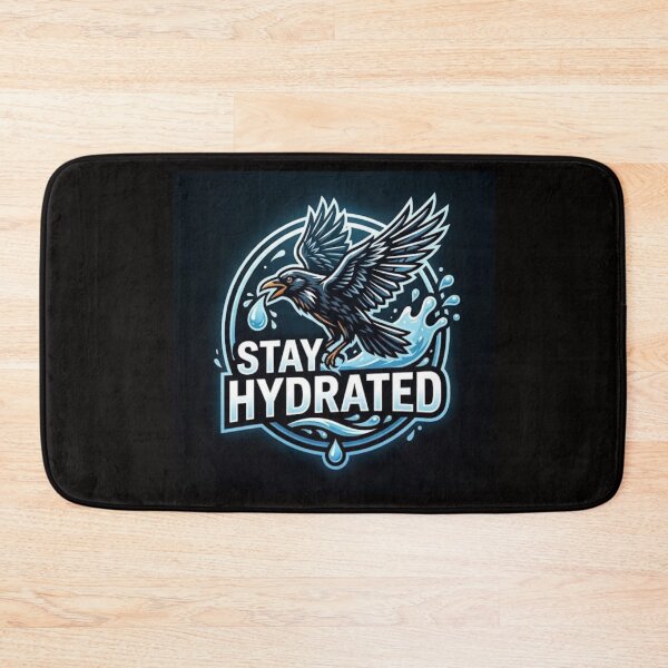 Item preview, Stay Hydrated (Crow) (HQ) designed and sold by JVP Universe.