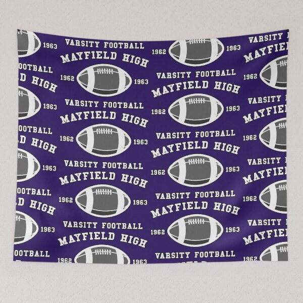 Item preview, Mayfield High Varsity Football White designed and sold by Normbot2000.