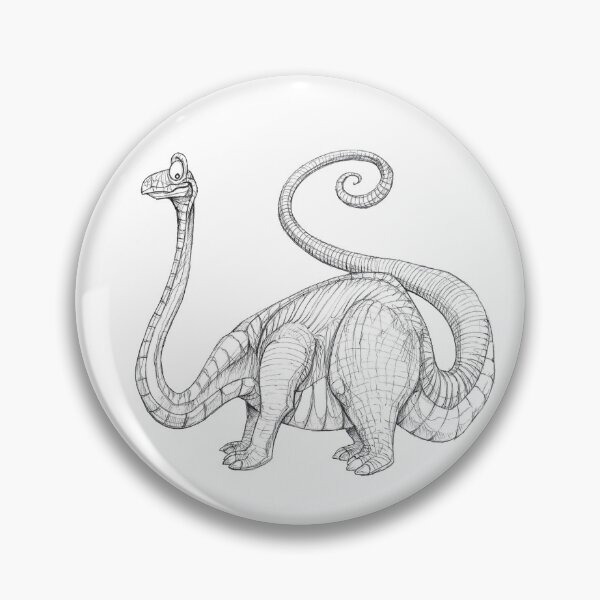 Item preview, Brontosaurus designed and sold by wickedcartoons.
