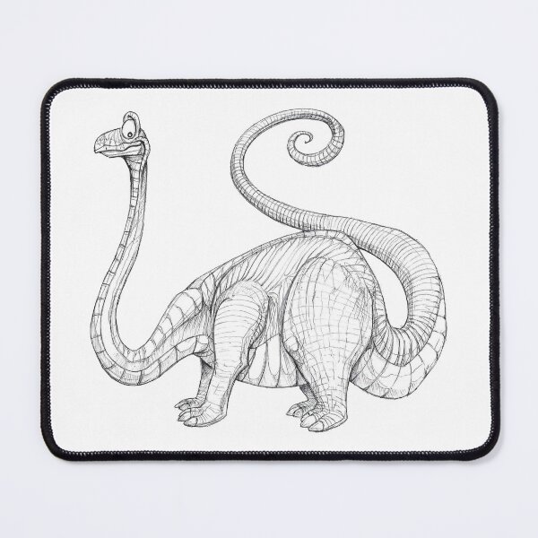 Item preview, Brontosaurus designed and sold by wickedcartoons.