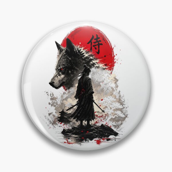 Item preview, Lone Wolf Ronin designed and sold by Adyton Arts.