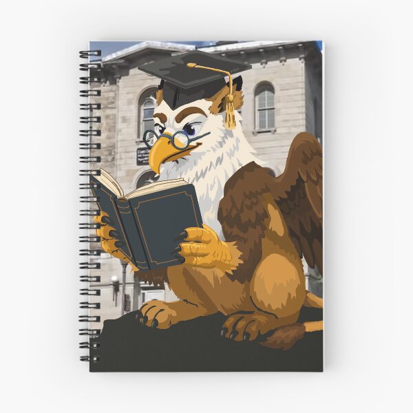 Item preview, Mortar Board & Book Griffin designed and sold by KlakkDrawsStuff.