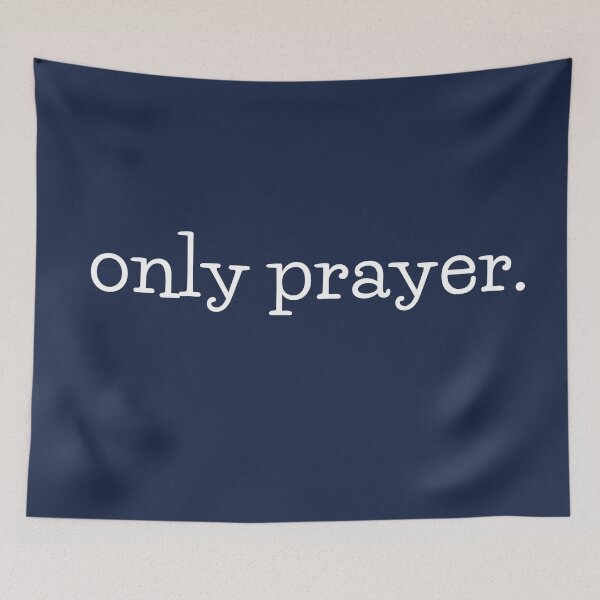 Item preview, Only Prayer – Minimalist Faith Statement  designed and sold by Original Christians.