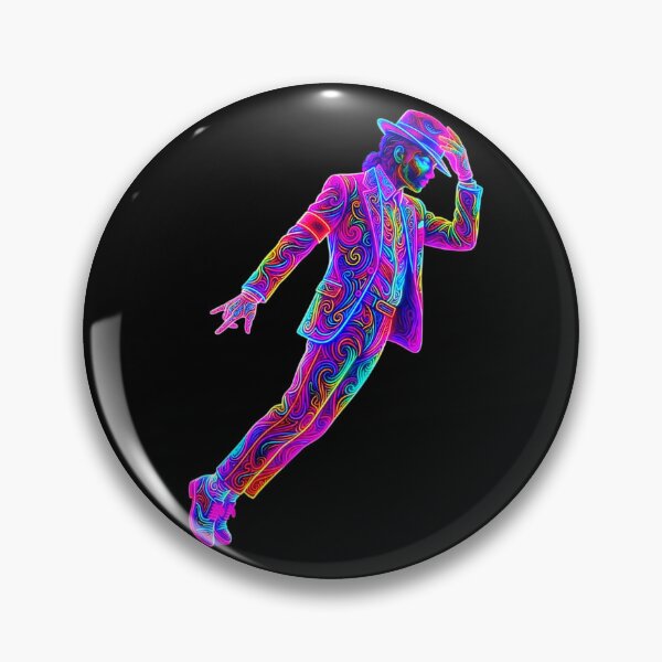 Item preview, Dance King Neon Glow Paisley Suit Art designed and sold by ExploreAura Studio.
