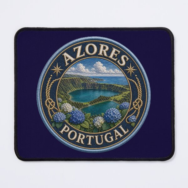 Item preview, Azores, Portugal – Crater lakes, hydrangeas & Atlantic landscape designed and sold by Girih.