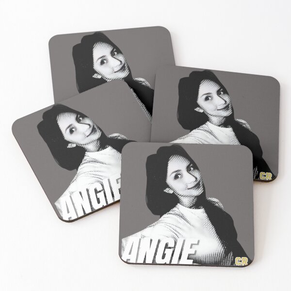 Item preview, ANGLE Halftone Aesthetic Portrait designed and sold by TeNovaStudio ⭐⭐⭐⭐⭐.