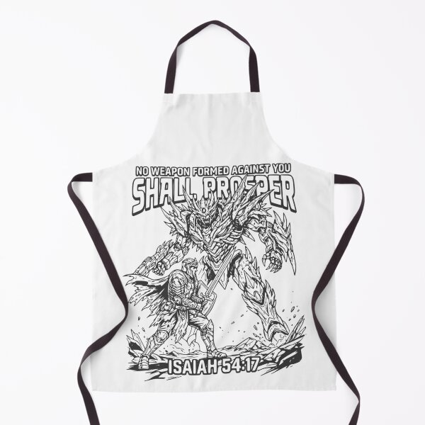 Item preview, Isaiah 54:17 Spiritual Warfare Knight Art designed and sold by klyngiant.
