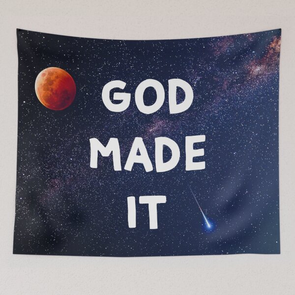 Item preview, God Made It – Christian Cosmic Statement designed and sold by Original Christians.