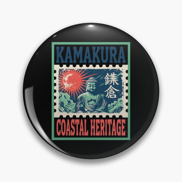 Item preview, Kamakura surf stamp designed and sold by SignumShop.