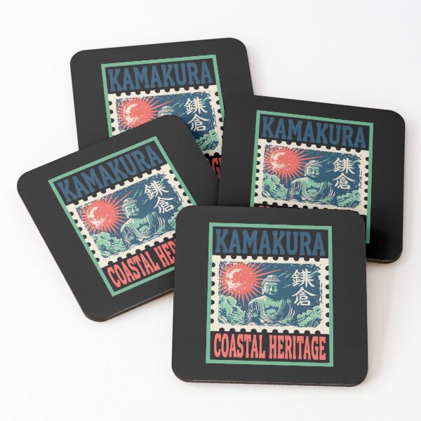Item preview, Kamakura surf stamp designed and sold by SignumShop.