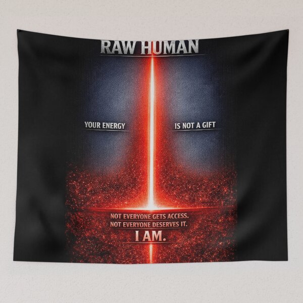Item preview, RAW HUMAN - Your Energy Is Not Up For Negotiation designed and sold by MarioZ137.
