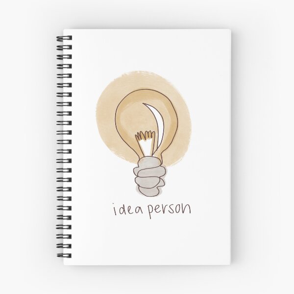Item preview, Idea Person — Minimalist Lightbulb Handdrawn Art Print designed and sold by muffinbunny.
