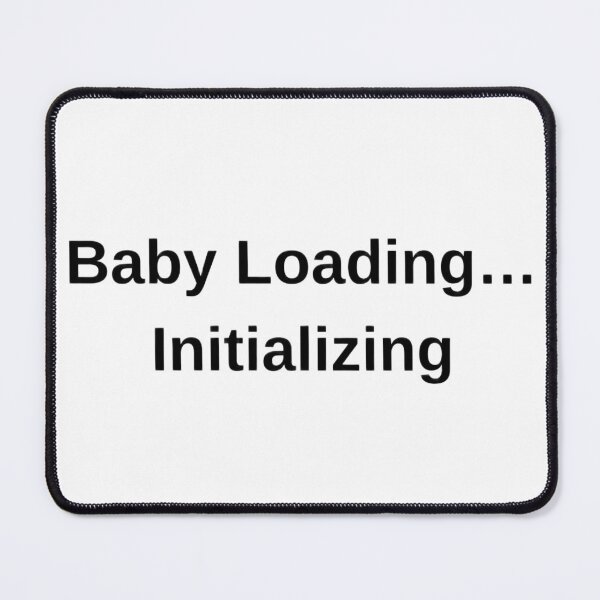 Item preview, Baby Loading Initializing Funny Pregnancy Announcement Shirt Cute Gift for New Mom Dad 2026 designed and sold by Byarasstudio.
