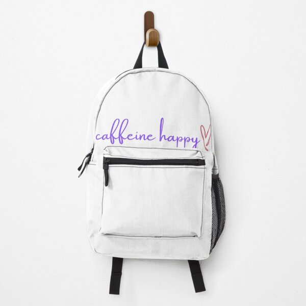 Item preview, Caffeine Happy Handwritten Script Art designed and sold by VibeoCanvasShop.