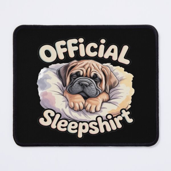 Item preview, Humorous Bullmastiff Puppy Art Design Official Sleepshirt designed and sold by fantasticdesign.