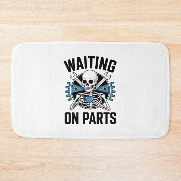 Item preview, Waiting On Parts — Skeleton Mechanic Coffee Shirt V28 designed and sold by DarylWelsh2024.