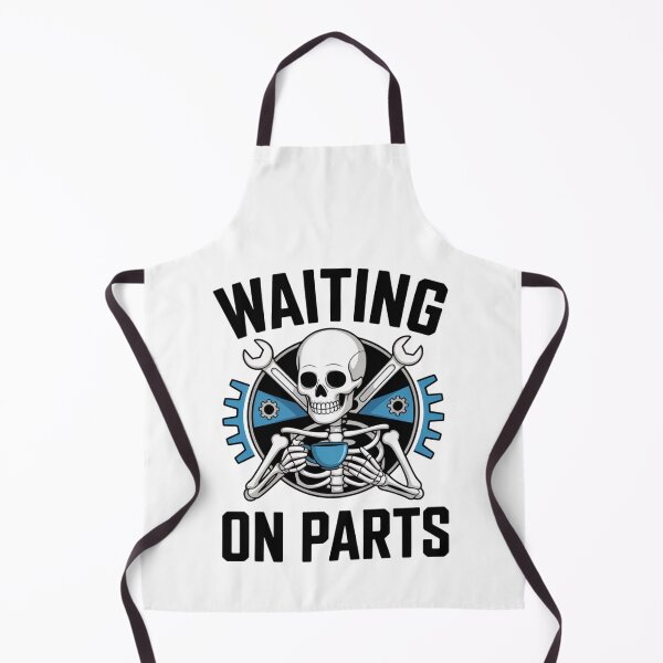 Item preview, Waiting On Parts — Skeleton Mechanic Coffee Shirt V28 designed and sold by DarylWelsh2024.