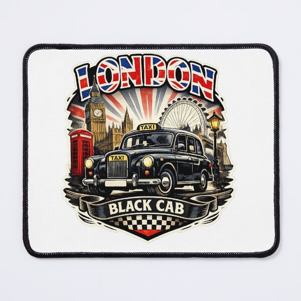 Item preview, London Black Cab UK Taxi British Icon Design designed and sold by GarnerSupplyCo.