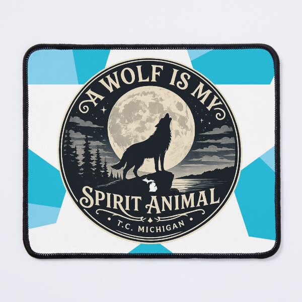 Item preview, A wolf is my spirit animal  designed and sold by FreshWaterWares.