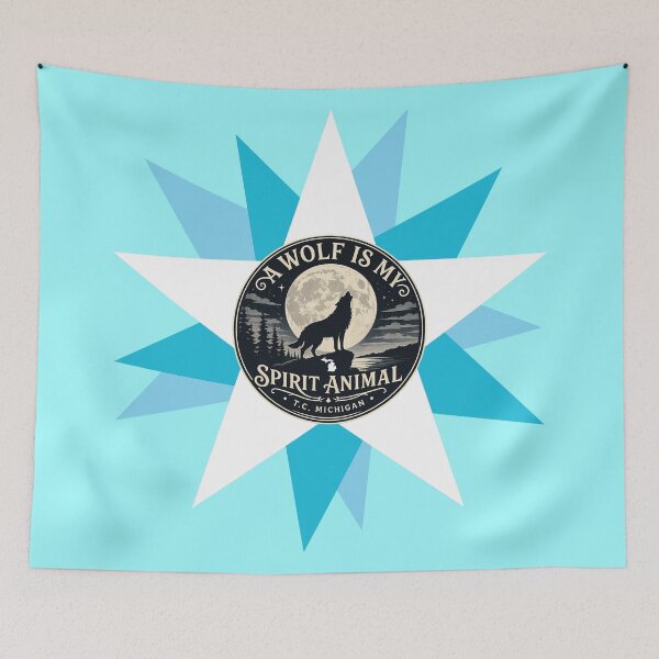 Item preview, A wolf is my spirit animal  designed and sold by FreshWaterWares.