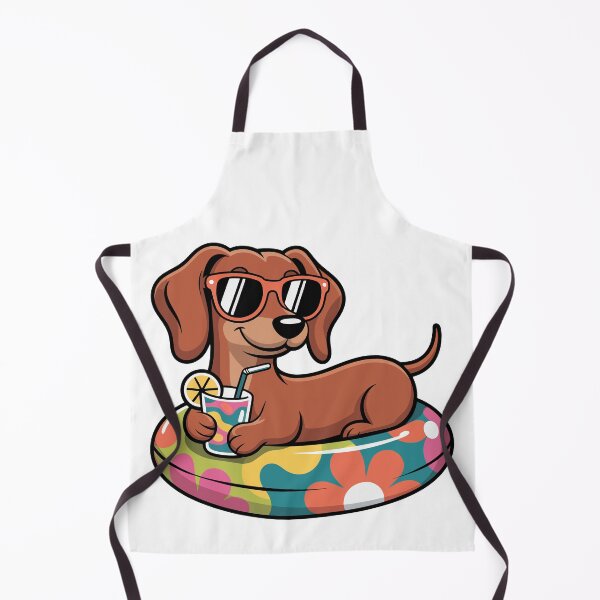 Item preview, Sunglasses Dachshund on Pool Float designed and sold by jkrphoto.