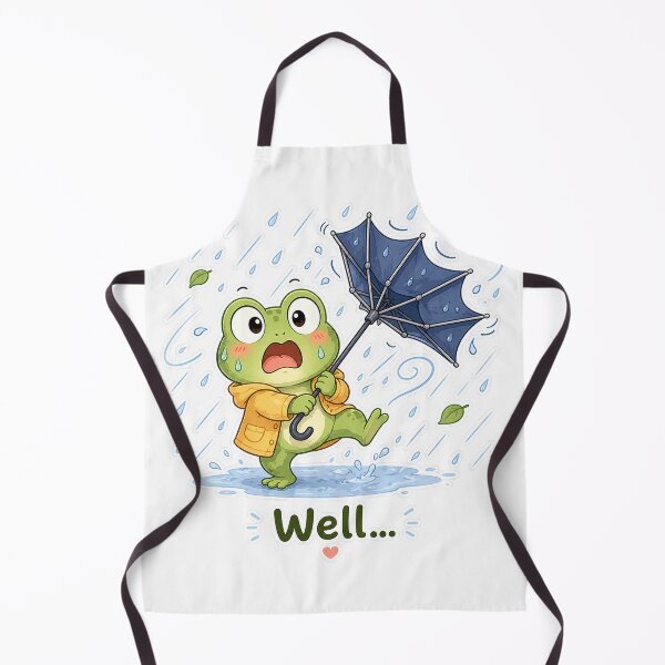 Item preview, Cute Frog Umbrella Flip Rain Chaos Moment designed and sold by Sadia  Jannat.