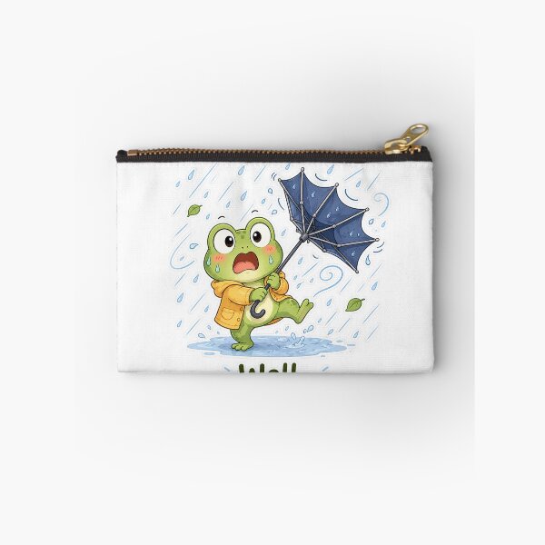 Item preview, Cute Frog Umbrella Flip Rain Chaos Moment designed and sold by Sadia  Jannat.