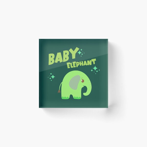 Item preview, baby elephant designed and sold by KIDS-PRINTS.