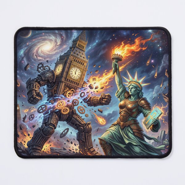 Item preview, BIG BEN AND THE STATUE OF LIBERTY designed and sold by 500 TON.