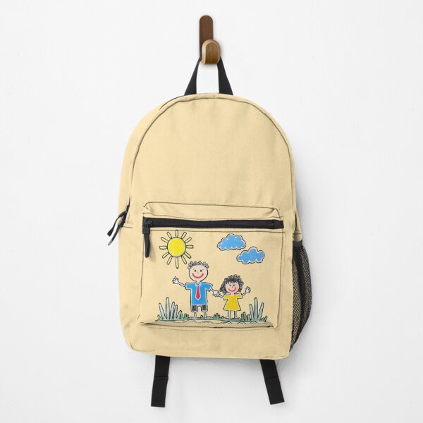 Item preview, Child’s Crayon Drawing Family Art designed and sold by PriyaMagic.