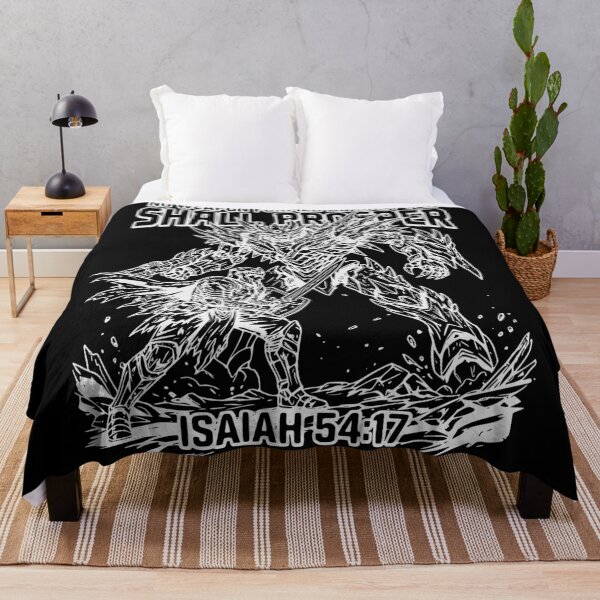 Item preview, Isaiah 54:17 Spiritual Warfare Knight Art designed and sold by klyngiant.