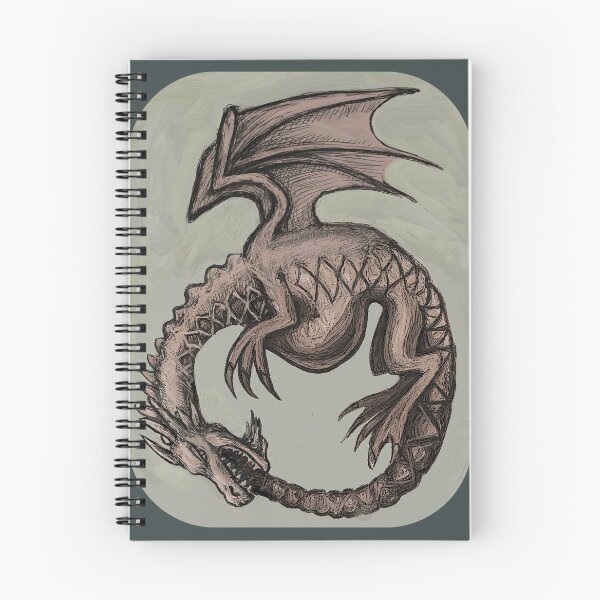 Artikelvorschau, Drache – Ouroboros – Kreislauf des Lebens entworfen und verkauft von Chuckiee.
